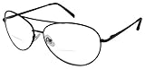 Edge I-Wear Classic 70's Clear Aviator Reading