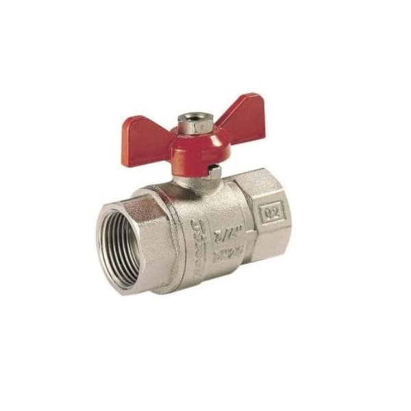 Comap V111015001 Valve RTS FF Butterfly Key 3/4 Inch, Red