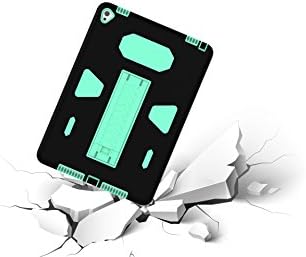 JECCE for Amazon Kindle Ipad 6 Case /iPad Air 2 Case,Dual Layer Rugged With Kickstand Full-Body Shock Proof Hybrid Heavy Duty Armor Defender Protective Case