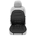 carXS Heated Car Seat Cushion - Universal 12V Padded Car Seat Heater with Dual Heat Settings & Switch - Quick Heating Seat Cover for Car and Truck (Black)