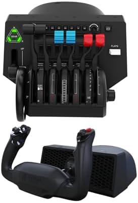 Amazon.com: Honeycomb Alpha Flight Yoke with Throttle Quadrant USB
