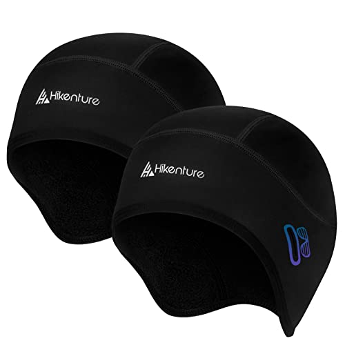 Thermal Helmet Liner Skull Cap – Windproof Beanie With Ear Protection For Cycling, Running, Skiing