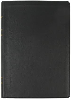 LSB Holy Bible, Handy Size, Black Premium Genuine Leather (Cowhide