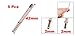 uxcell® 2mm Cutting Diameter 3 Flutes HSS Straight Screw Thread Tap 5 Pcs