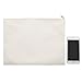 Aspire 6-Pack Natural Canvas Bags 11 3/4 x 9 1/2 Inches Storage Bags for DIY Project