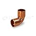 Supply Giant DDMO0012 90 Degree Short radius elbow fitting, 1/2, Copper