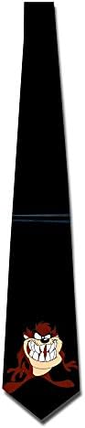 EUNICORN SG Tasmanian Devil Taz Looney Tunes Animated Cartoon SKinny Tie Necktie
