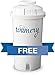 Alkaline Water Filter Pitcher 64 fl oz Cup, Free Filter Cartridge Included, Increases Water pH, Removes Lead, Chlorine, Copper. Fast Filtration, Water Purifier Pitcher