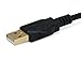 Monoprice 1.5-Feet USB 2.0 A Male to Mini-B 5pin Male 28/24AWG Cable with Ferrite Core (Gold Plated) (105446),Black