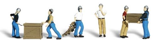 Woodland Scenics - Dock Workers (HO Scale) - A1823