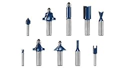 BOSCH RBS010 10-Piece 1/2 in. and 1/4 in. Shank