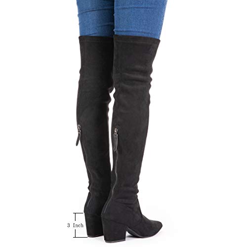 NNG-Women-Boots-Winter-Over-Knee-Long-Boots-Fashion-Boots-Heels-Autumn-Quality-Suede-Comfort-Square-Heels-US-Size