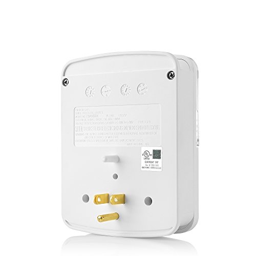 Cable Matters 3-Outlet Power Surge Protector with 4 USB Charging Ports and Micro-USB Charging Cables