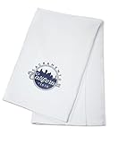 Sacramento, California - Skyline Seal (Blue) (100% Cotton Absorbent Kitchen Towel)