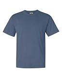 Comfort Colors Pigment-Dyed Short Sleeve Shirt X-Large Blue Jean