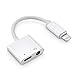 CHISINLY Headphone Adapter Phone Connector Earphones Aux Audio Adapter Stereo Headphone Audio Adapter Splitter