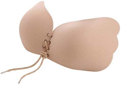 Broadroot la Goma Invisible del Pecho de Las Mujeres del Sujetador Junta la Goma Respirable de la Leche del silicón para la Boda del PartidoCaqui A: Amazon.es: Hogar