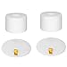 JJSS 2 Pack Foam & Felt Filter Kit for Shark NV680 NV600 Professional Vacuum Replacement Parts (2 Foam Filter + 2 Felt Filter)