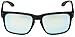 Oakley Men's Holbrook Rectangular Sunglasses, Matte Black Ink, 56 mm