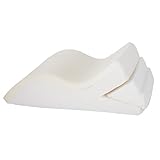 Bluestone Adjustable Leg Wedge Support Cushion with White Cover