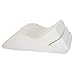Leg Elevation Pillow for Circulation Adjustable Bed Wedge Pillow with 2 Removable Inserts and Removable Terrycloth Cover by Bluestone