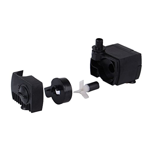 Maxzone 80 GPH (300L/H, 4W) Submersible Water Pump- Ultra Quiet For Pond, Aquarium, Fish Tank Fountain, Powerful Water Pump with 6ft (1.8m) Power Cord - Thumbnail 4