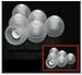 Earphones Plus EP-APP-3PR-M Replacement Earbud Tips, Replacement Earphone Cushions for Apple, Clear