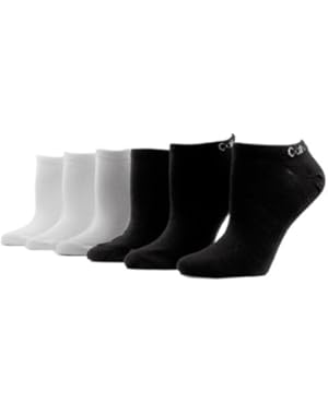 Calvin Klein Women's Athletic Logo Low-Cut Socks - 6 Pack