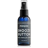 Marpac Yogasleep | Snooze Button (Lavender Vanilla) | Premium Aromatherapy Linen and Pillow Spray | Natural Essential Oil Blend for Sleep and Relaxation | 60 ml