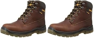 DeWalt Titanium S3 Safety Boots Tan UK 9 EUR 43 Pack of 2
