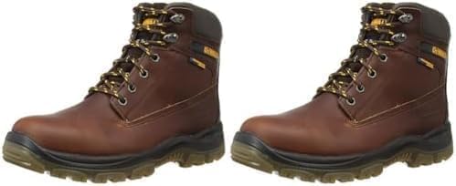 DeWalt Titanium S3 Safety Boots Tan UK 9 EUR 43 Pack of 2