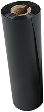 HellermannTyton TTDTHOUT Thermal Transfer Ribbon, DTH Resin, 4.0" X 984', 1" Core, Black