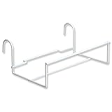 Amertac 5022W Railing Flower Box Holder, White (Discontinued by Manufacturer)
