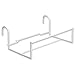 Amertac 5022W Railing Flower Box Holder, White (Discontinued by Manufacturer)