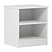 South Shore Libra Open 2-Shelf Nightstand, Pure White