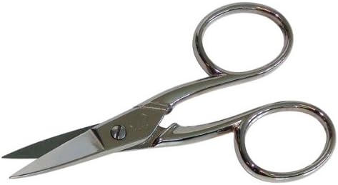 C.K Classic C8060 Straight Blades Nail Scissor, Nickel