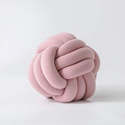 WLLLO Creativity Of Pure Sofa With Ball Pillow And Ball Pillow; Nordic Decorative Cushion Knotted Pillow,A