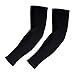 HuiYee Compression Arm Sleeves Cooling Sun UV Protection Arm Cover with Anti-Slip Design for Outdoor Sports (3 Sizes, 1 Pair)