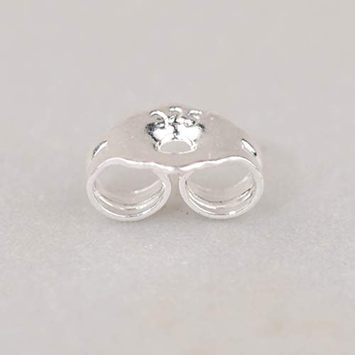 5 Sterling+Earring+Replacement+Locking+Earrings