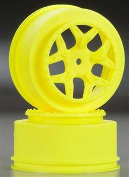 Duratrax SC Wheel Yellow Losi Ten SCTE 4x4 (2)