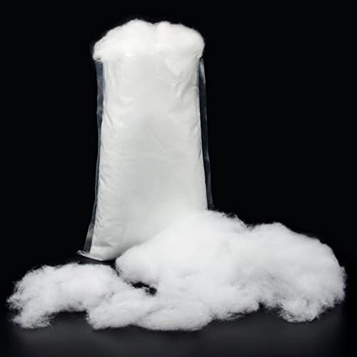 Artificial Snow - Christmas Fake Snow Decoration,White Artificial Snow Cotton Fluffy Fake Snow for Mantle Village,Nativity Set,Christmas Tree Decor,Flame Resistant Blankets for Crafts Winter Decorations 5.6 Oz (1 Bag)