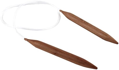 Jumbo Giant Large Wood Circular 31 inch (80cm) Knitting Needles For Chunky Yarn US 19 (15.0mm) Size