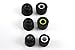 3 Pair Memory Foam & 3 Pair Silicone Rubber Replacement Earbuds, Ear Tips for JayBird BlueBuds X, X2 & X3 Sport Headphones (S/M/L)