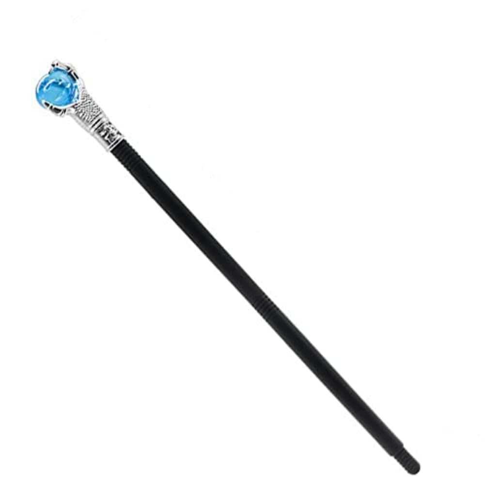 DAGUYS Halloween Cosplay Scepter,Walking Stick Props Eagle Claw Ball Grasping Stick King Wand,Blue