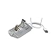 ZiKON 4 Ports USB 3.0 Hub Portable Aluminum Hub with 9.5 inch Shielded Cable for iMac, MacBooks, PCs and Laptops