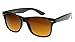 WebDeals Retro - Blue Blocking Driving Sunglasses Amber Tinted Lens (Black Matte, Blue Block Amber)……