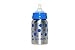organicKidz Baby Grows Up Stainless Steel Bottle Set, Blue Dots, 9 Ounce