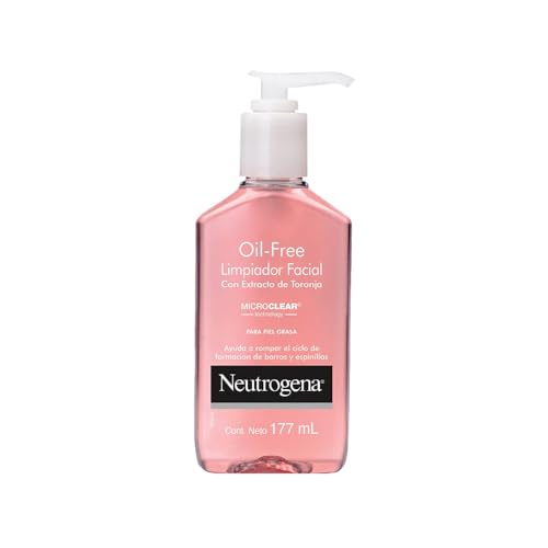 Neutrogena Oil-Free Pink Grapefruit Pore Cleansing Acne Wash and Daily Liquid F…