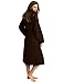 TowelSelections Women's Robe Turkish Cotton Hooded Terry Bathrobe Made in Turkey