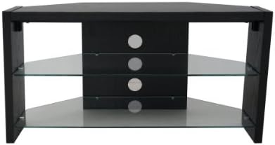Madison Black Ash Effect Corner TV Stand